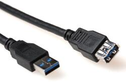 ACT usb 3.0 a мъжки към usb a женски 1 м черен sb3041 (sb3041)