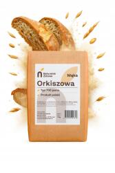 Naturalnie Zdrowe Tönkölybúzaliszt 700-as típus világos 1kg zsemlekenyérhez és házi péksüteményekhez (E57)