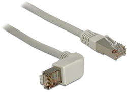 Delock Кабел Delock RJ45 Cat. 5e SFTP под ъгъл / прав 0, 5 м