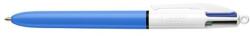 BIC Химикалка, 0, 32 мм, с бутон, четири цвята, BIC "4 Colours Original" 982866 (982866)