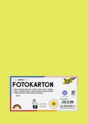 FOLIA Декоративен картон, 2 страници, A4, 300 g, 50 листа, FOLIA, лайм зелено 614/50 49 (614/50 49)