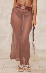 Prettylittlething Barna Kötött Midaxi Szoknya Gumis Derékkal Prettylittlething Xs