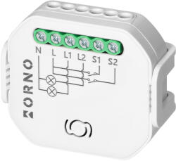 Intelligens 2-csatornás Wi-Fi relé BLE-vel (OR-SH-17101)