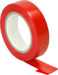  Szigetelőszalag készlet, lángálló, piros, 15 mm széles, 0, 13 mm vastag, 10 m hosszú, 10 darab (OR-AE-13214/R/10M/S)