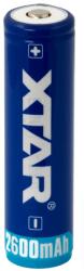 XTAR 18650 védett Li-ion akkumulátor 3, 7 V 2600 mAh L-BAT0655 (BAT0655)