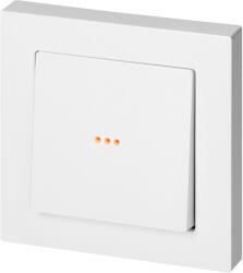  Süllyesztett világító csengőgomb Malta 10A, 250V, WP-6/7M/S, fehér (FM104/P/W)