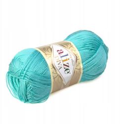 alize Diva Fonal 100g/350m mikroszálas 376 türkiz (epasma)
