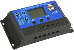  12 V/24 V-os napelemes töltésszabályozó 100 A - 50-291- (50-291)
