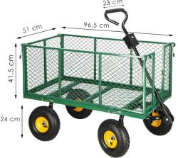 SPRINGOS Kerti kocsi 400kg GA0011 (GA0011)