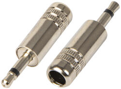 PROLECH 3, 5 mm-es mono jack dugó, fém - 2591- (2591)