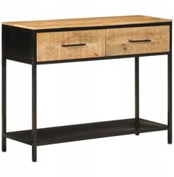 VidaXL Konzol VidaXL retro fa Bl fekete 100 x 76 x 35cm (8721012085732)