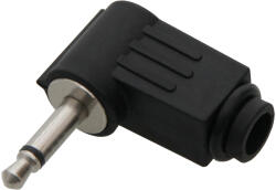  3, 5 mm-es derékszögű jack csatlakozó - 1230- (1230)