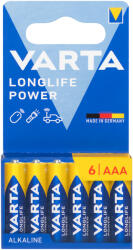 VARTA Longlife Power AAA alkáli elem 6 db - 82-542- (82-542)