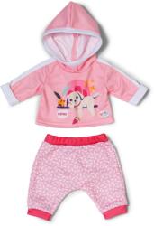 Zapf Creation Babyborn Rózsaszín melegítőruha, 43 cm (837313)