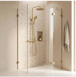 Rea Coloana de dus cu termostat Lungo Diamond auriu periat (REA-P8923)