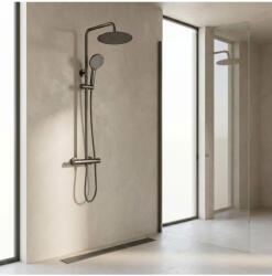Rea Coloana de dus cu termostat Rea Lungo titan (REA-P6736)