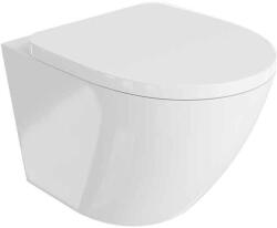 Spectrum Set vas WC, Spectrum, Trendi, rimless, cu capac soft close, quick release, alb (79774)