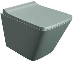 Spectrum Set WC suspendat Spectrum Lima Grey, Rimless Protect, 34x48.5cm , gri mat (10549)