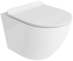 Spectrum Set WC stativ, Spectrum, Trendi, Rimless Protect, cu capac soft close, alb (32558)