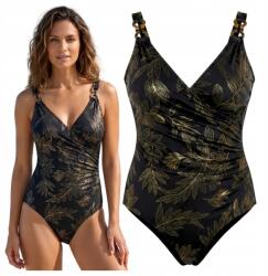 Ercole Jelmez Női Fürdőruha Plus Size Egyrészes Karcsúsító 50 (Strój kąpielowy jednoczęściowy damski E90450)