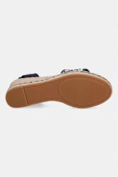 Tommy Hilfiger сандали със скосена платформа TH MID ESPAD WEDGE JACQUARD (FW0FW09519)