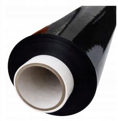 ERG-BET Stretch Fólia Fekete 3 Kg Stretch Tekercs Erős Vastag Fedő XL Prémium Osztály (ERG-BET XL MEGA POWER)