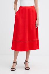 Tommy Hilfiger fustă în formă de A cu vâscoză 9BY2-SDDZWE_33X (WW0WW51057)