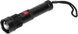 ORNO Lanternă LED tactică, COB 12W cu zoom și baterie de 2200 mAh (O-LT-12)