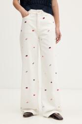 Tommy Jeans blugi wide leg pentru femei 9BY2-SJDZSY_01X (DW0DW23042)