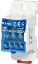 Orno Bloc distribuitor 80A, 1x16mm2, 4x6mm2, 2x16mm2 (O-OR-LZ-8207_80)