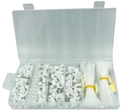 ISMA Set de prindere pentru cabluri 328 buc (FS-45716)