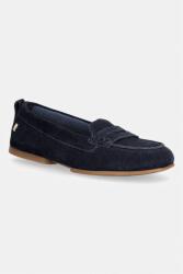 Tommy Hilfiger mocasini pentru femei, din piele întoarsă TH FLEX SUEDE LOAFER BALLERINA 9BY2-OBDZOF_59X (FW0FW09507)