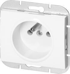 ORNO Priză încastrată simplă 2P+E Onix, 16A, 250V, PT-16O, albă (O-OR-OE-7505_W)
