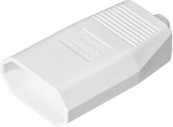 ORNO Priză albă plată 2, 5A 250V, 50buc (O-OR-AE-13242_W_50)