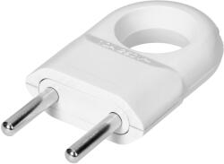 ORNO Priză europeană albă plată cu mâner (O-OR-AE-13260_W)