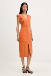HUGO BOSS rochie cu vâscoză Katunina 9BY2-SUDZUA_22X (50564822)