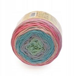 Opus Zsinór Opus Macrame Ombre Cake 2mm 250g/250m színes árnyékolt 7517
