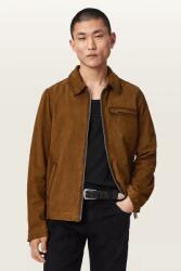 AllSaints geacă de tranziție pentru bărbați, din piele întoarsă ASHWOOD 9BY2-KUMZZP_88X (M043LE)