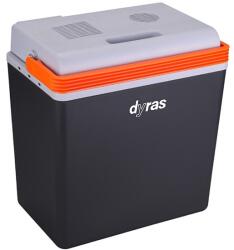 Dyras CB-1820G Elektromos autós hűtőtáska, szürke