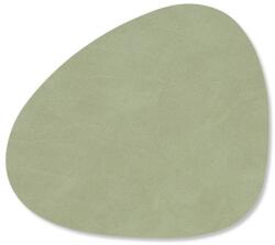 LIND DNA Suport pentru pahare CURVE NUPO 11 x 13 cm, măsline verde, piele, LIND DNA (LIND983505)
