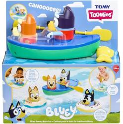 TOMY Toomies: Bluey családi csónakázás fürdőjáték (E73680)