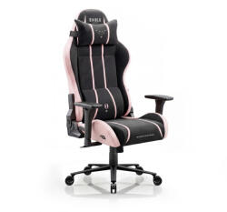 Diablo Chairs DIABLO X-ONE 2.0 gamer szék, normal size, szövet, fekete-rózsaszín, Akira pink