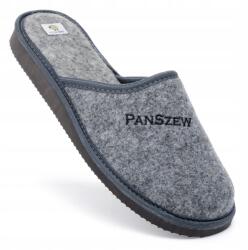 PanSzew Férfi papucs Gyapjú Meleg Filc papucs Otthoni papucs 40-46 PanSzew (Kapcie Męskie Filcowe Laczki Góralskie 41)