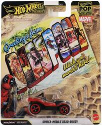 Mattel Hot Wheels Pop Kultúra Deadpool Spider-Mobile Dead-Buggy kisautó 1/64 - Mattel (HXD63/JHX06) - innotechshop