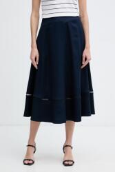Tommy Hilfiger fustă în formă de A cu vâscoză 9BY2-SDDZWE_59X (WW0WW51057)