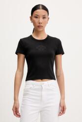 HUGO crop top pentru femei, cu bumbac Delanor_4 9BY2-TSDZWM_99X (50570857)