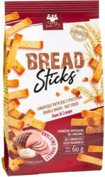 Crazy Bakery Bread Sticks tejfölös-sonkás ízesítésű snack - 60g