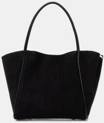 ANSWEAR női velúrbőr shopper - fekete Univerzális méret