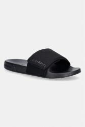 Calvin Klein papucs nyitott orrú férfi ESS SLIDE ADJ MONOBRAND CV - fekete Férfi 44