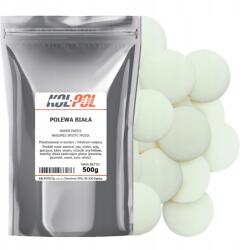 Kol-pol Fehér Öntet 500g Cukrászdai olvasztókorongok desszertekhez Kol-Pol (Polewa Biała 500g Kol-Pol)